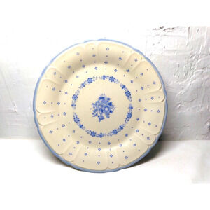 RENAISSANCE STONEWARE # 290 Arcadia Blue Salad Plate 7 1/2" Sango Japan -Vintage